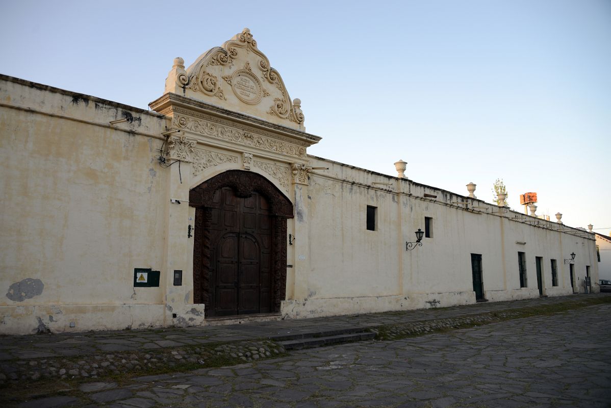 13-6 Convento San Bernardo Convent From Outside At Salta Argentina